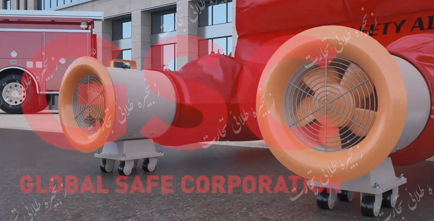 تشک های نجات مدل Fan Type ( مربع و مستطیل) ، GSC